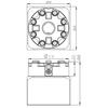 Mandril manual D75 3M CNC 3R-610.21-S