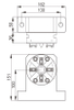 Mandril Manual Vertical D100 com Base CNC Vertical ER-036345