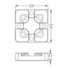 Palete POFI 54x54 MacroStd 3R-651.7EP
