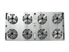 Mandril pneumático otimizado 8 em 1 com placa de base CNC ER-035519